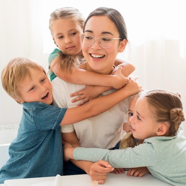 Mãe com filho